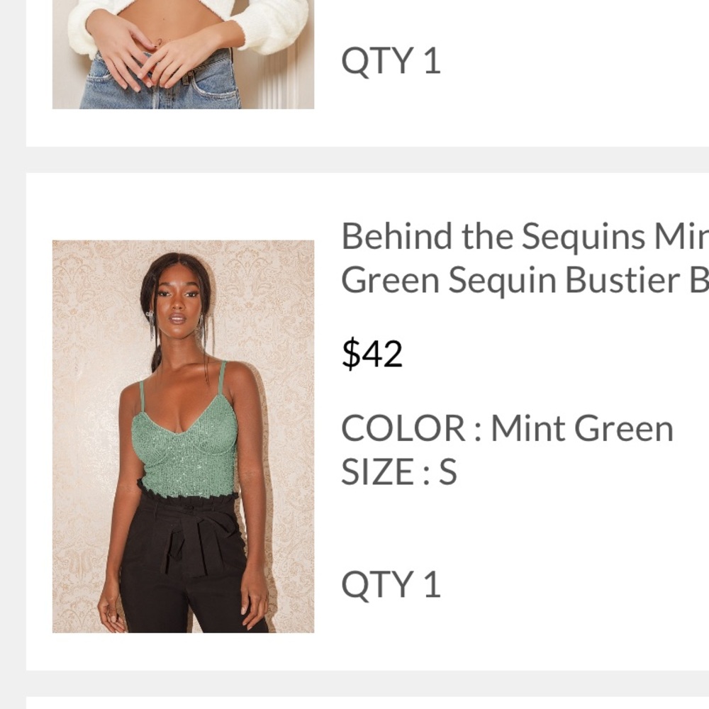 Sequin Bodysuit